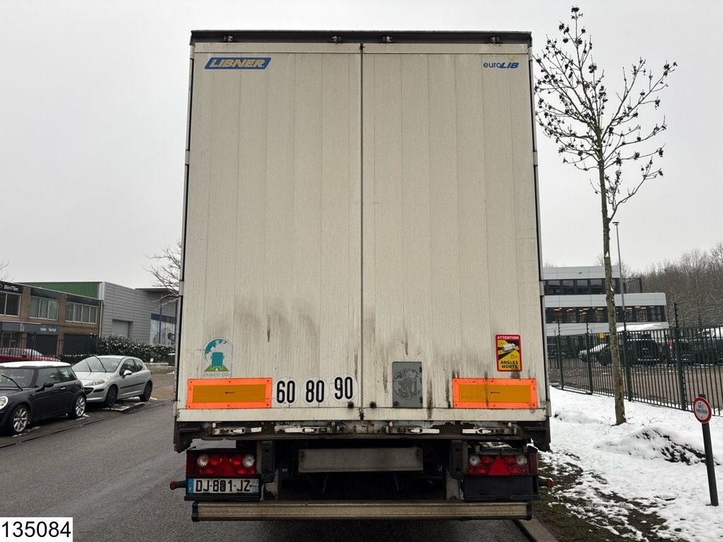 Lecitrailer Tautliner Lift axle