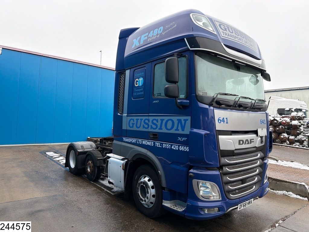 DAF XF 480 EURO 6, RHD, PTO, Hydrauliek