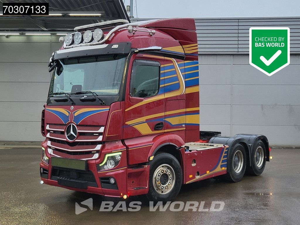 Mercedes Actros Actros 3353 6X4 120T! StreamSpace MP5 Retarder Big-Axle Hydraulik Leder ADR