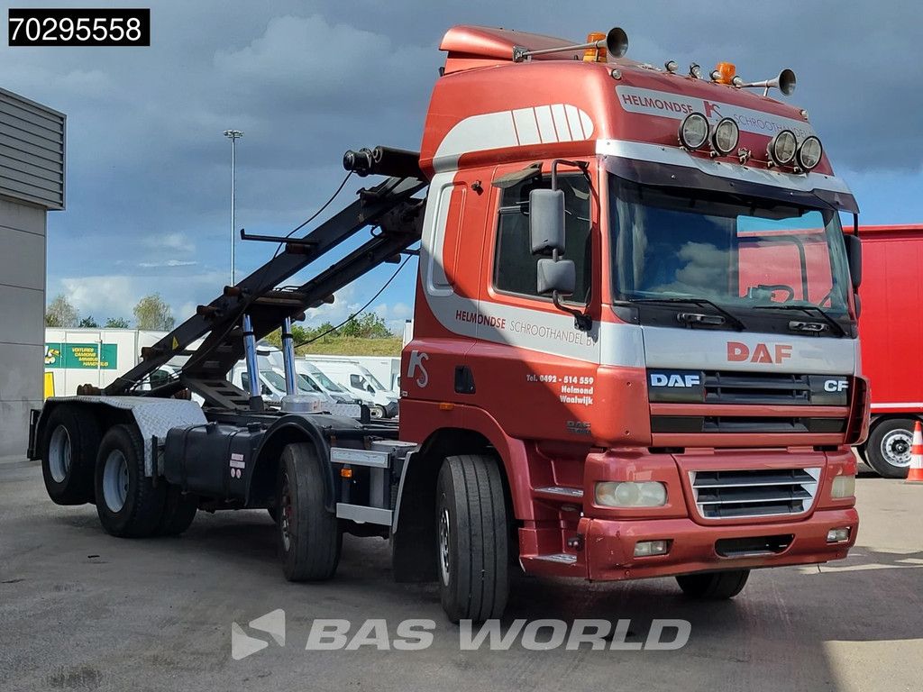 DAF CF85.380 8X2 30 Tonnes cable container system Lift-Axle Euro 3
