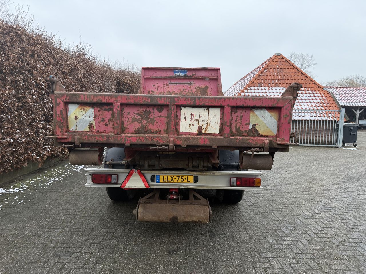 Meiller 20 tons haakarm carrier !!