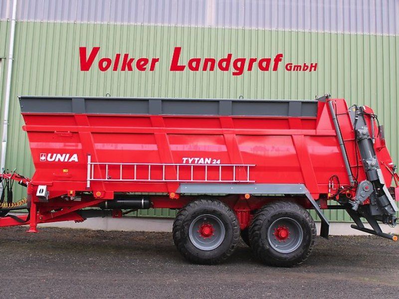Unia Tytan 24 Miststreuer 26,5 cbm Breitstreuwerk
