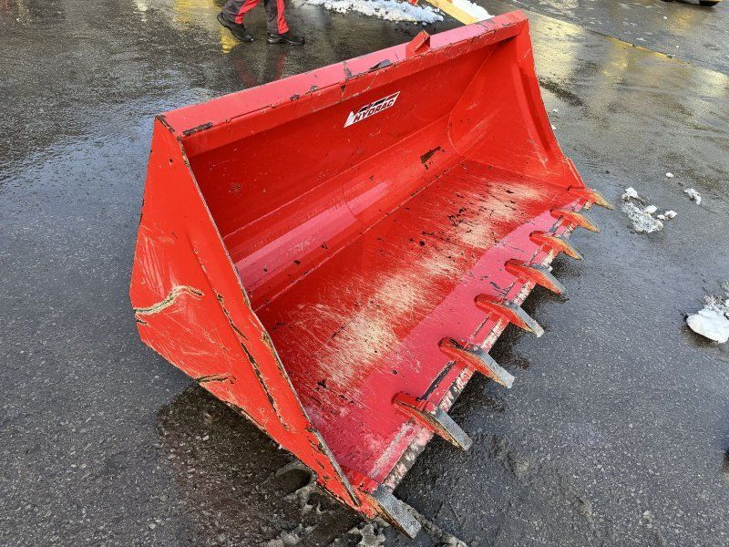 Hydrac Schotterschaufel 185cm mit Zähne Euroaufnahme