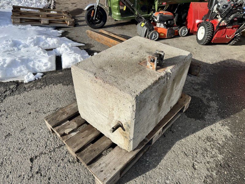 Eigenbau Betongewicht ca. 550kg Dreipunkt
