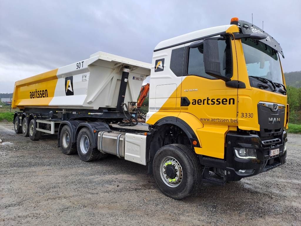 MAN NTGS33.510 + DTM Granalu Tipper