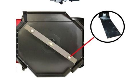 Nibbi Sirocco ruwterrein zitmaaier 85cm breedt !