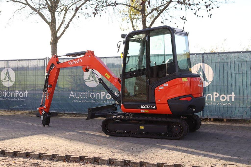 Kubota KX027-4 Diesel-Raupenbagger 17,5 kW, Baujahr 2020