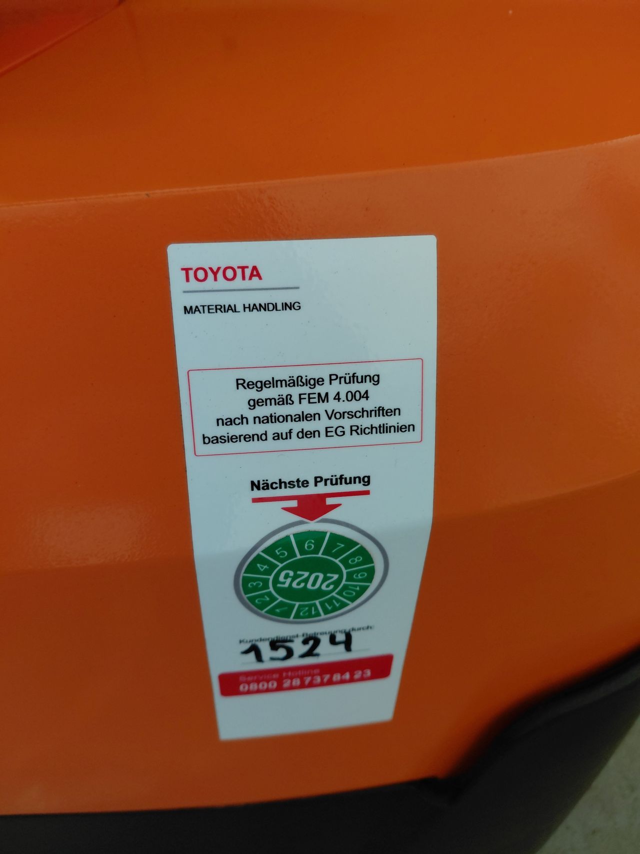 Toyota lwe 180 palletwagen