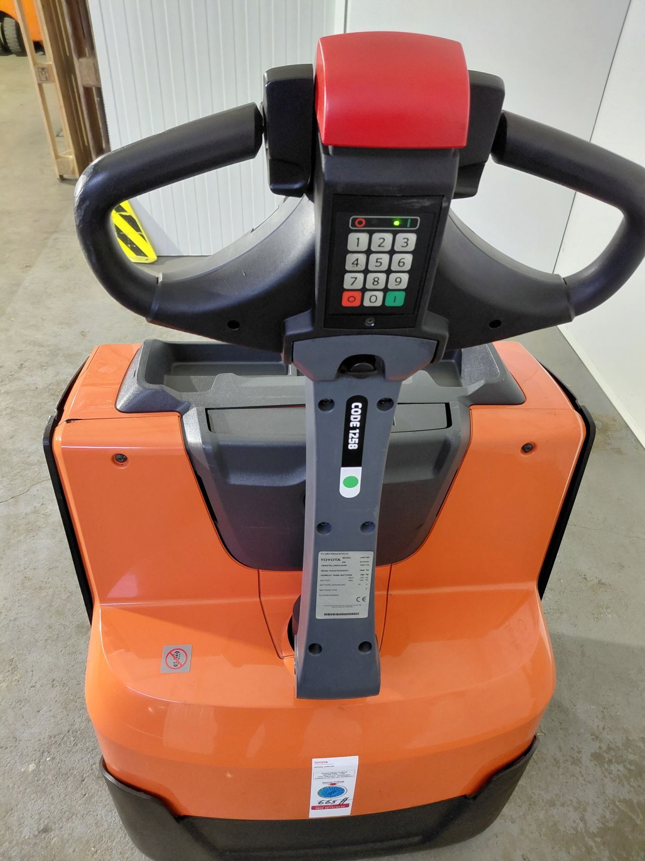 Toyota lwe 160 electrische palletwagen