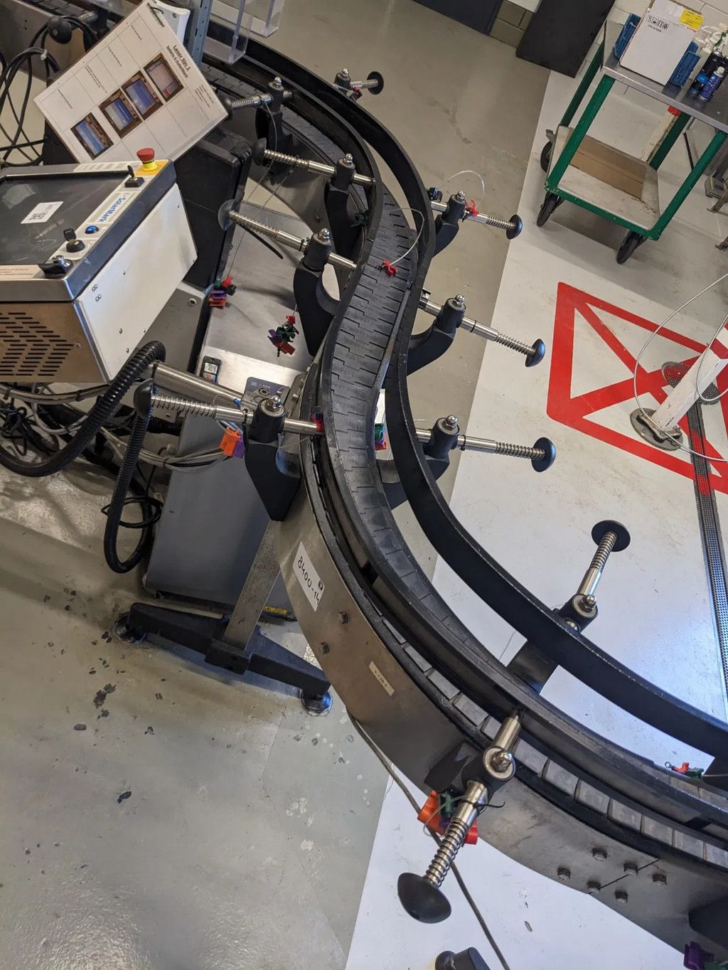 Polyketting 23 Meter flessen baan, MX820/880