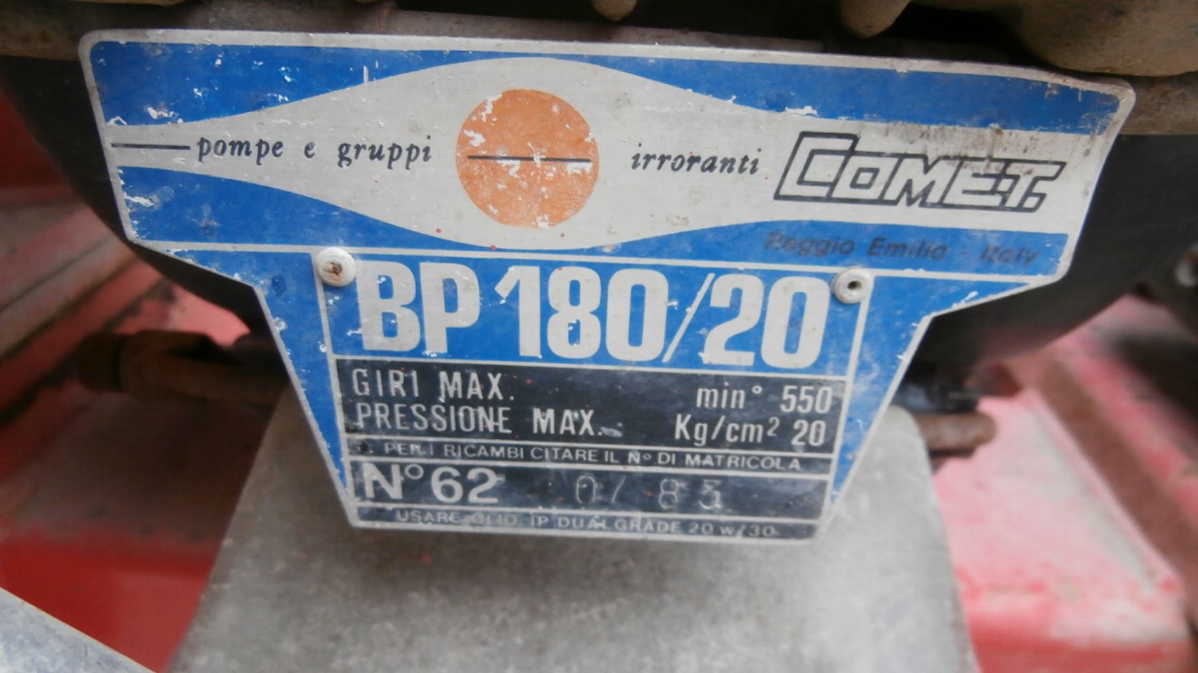 Veldspuit Cebeco zonder armen op 9,5x48 Kleber cultuurwielen€750