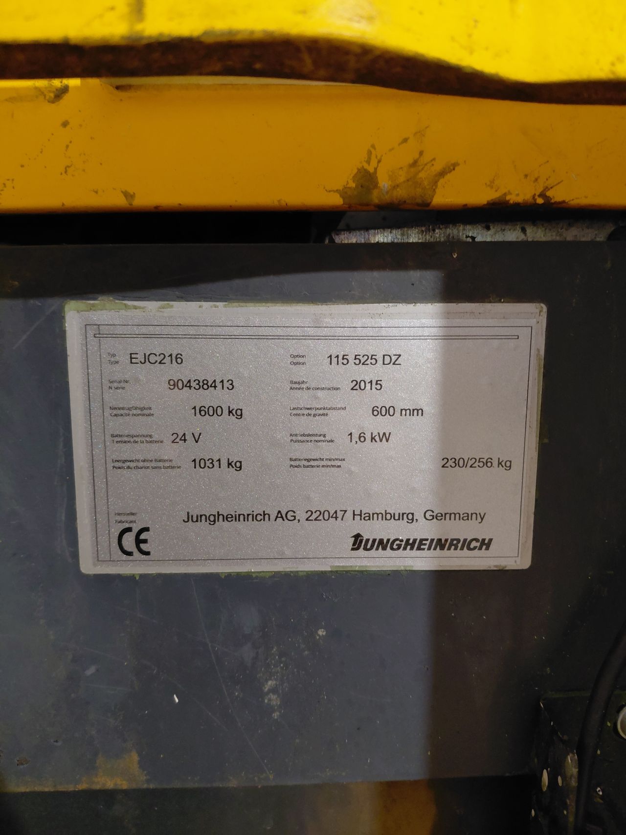 Jungheinrich EJC 216z