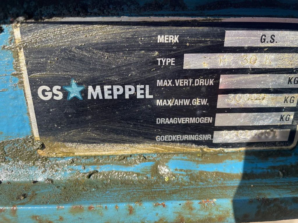 GS Meppel AIL-2800 Dieplader + Hydr. Rampen