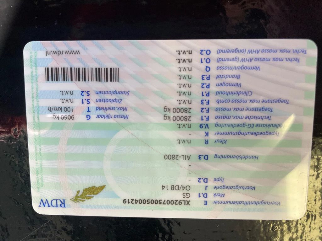 GS Meppel AIL-2800 Dieplader + Hydr. Rampen