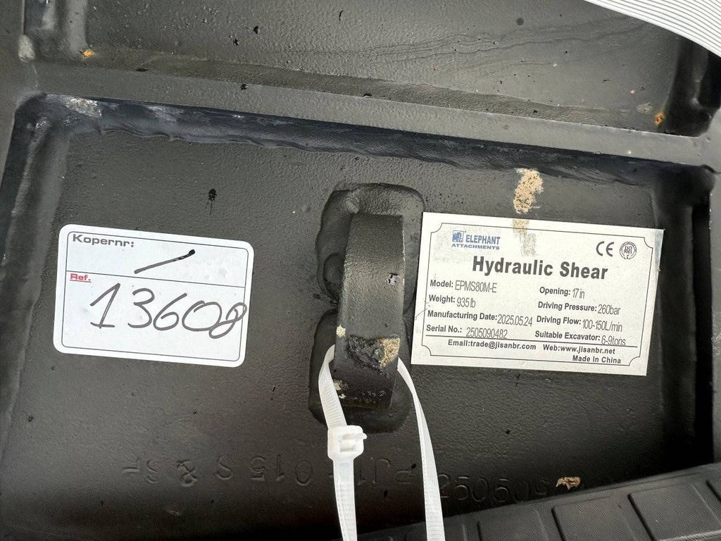 Betonschaar Elephant EMPS80M-E 2025 Nieuw