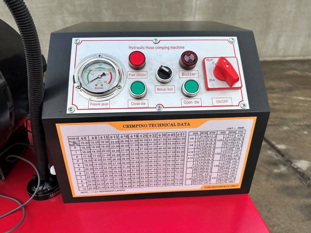 Hydraulische Slangenpers Stahlworks SW-51 2021 Nieuw