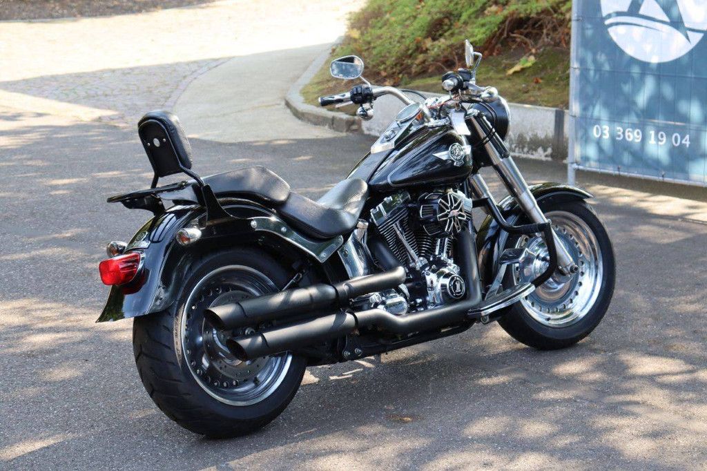 Harley-Davidson Fat Boy Benzin 2013