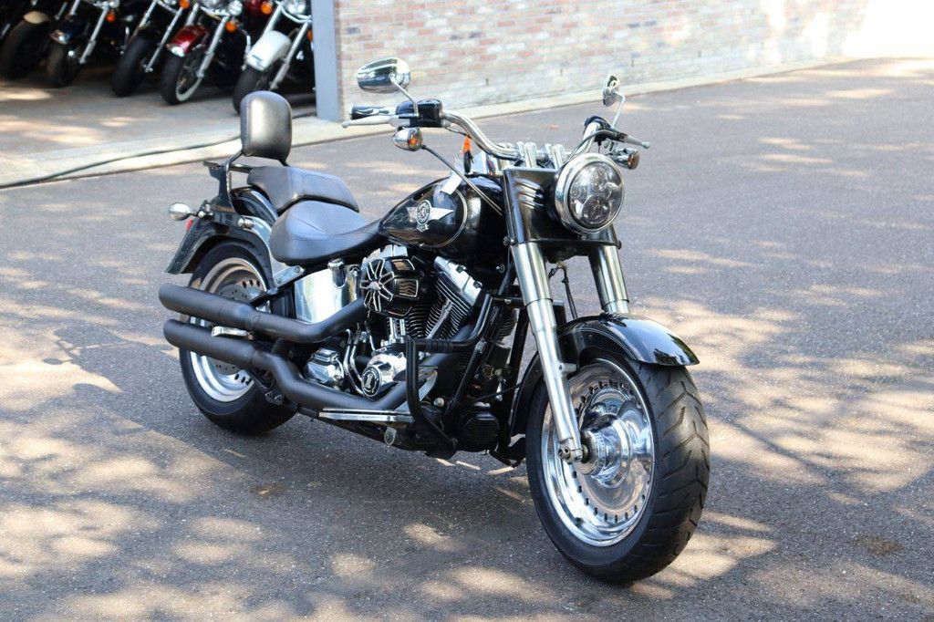 Harley-Davidson Fat Boy Benzin 2013