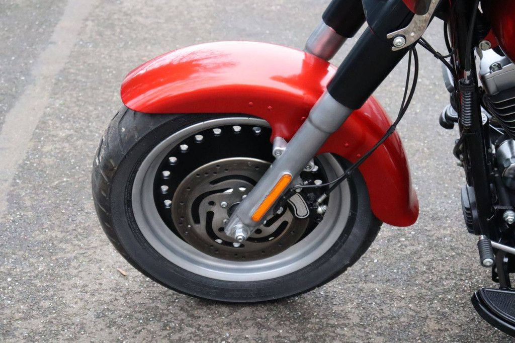 Motorrad Harley-Davidson Fat Boy Lo Benzin 2014