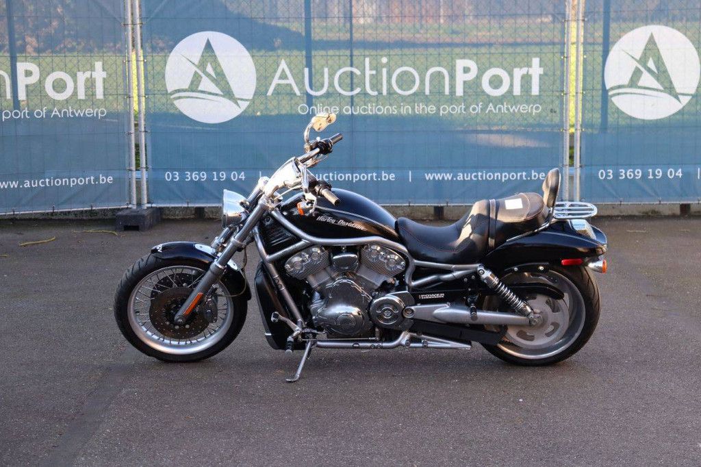 Motorcycle Harley-Davidson V-Rod VRSC Petrol 2008