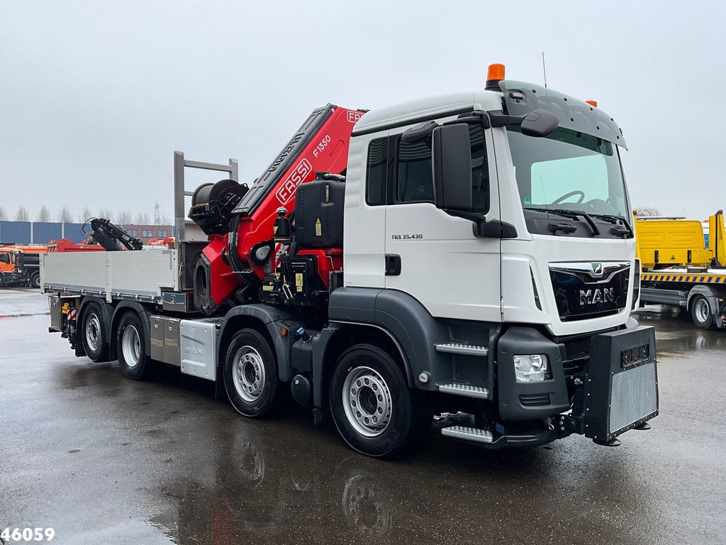 Man TGS 35.430 Euro 6 Fassi 135 Tonmeter laadkraan Just 6.169 km!