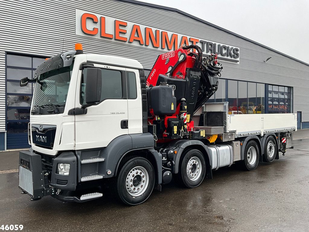 Man TGS 35.430 Euro 6 Fassi 135 Tonmeter laadkraan Just 6.169 km!