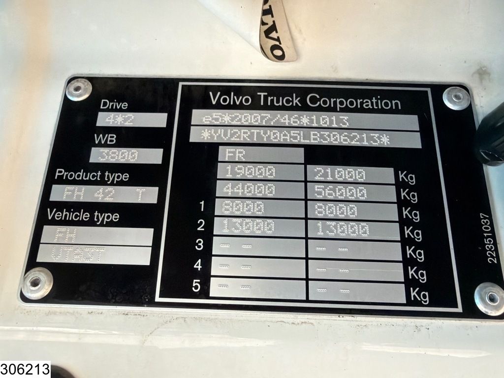 Volvo FH 460 EURO 6, Standairco