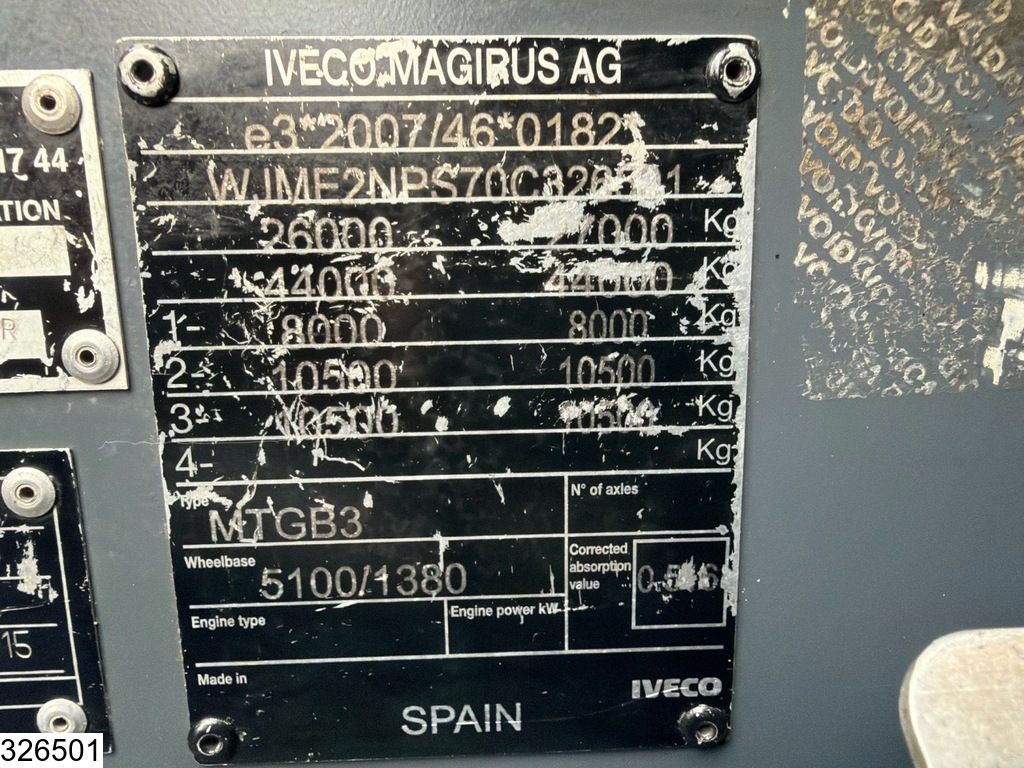 Iveco Trakker 360 6x4, EURO 6, HIAB 111 BS-2 HIDUO