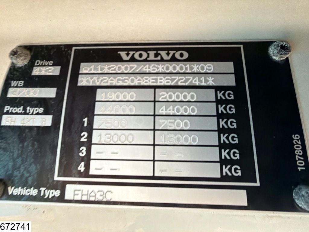 Volvo FH13 500 EURO 5, PTO, Hydrauliek