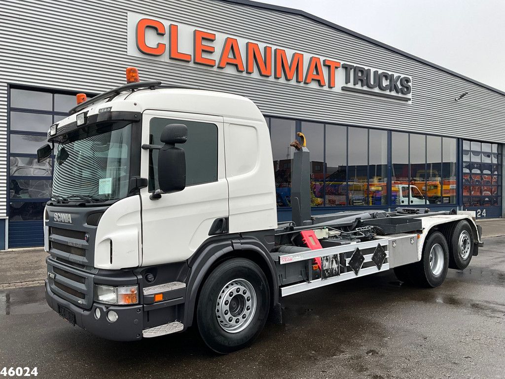 Scania P 360 Euro 5 VDL 20 Ton haakarmsysteem