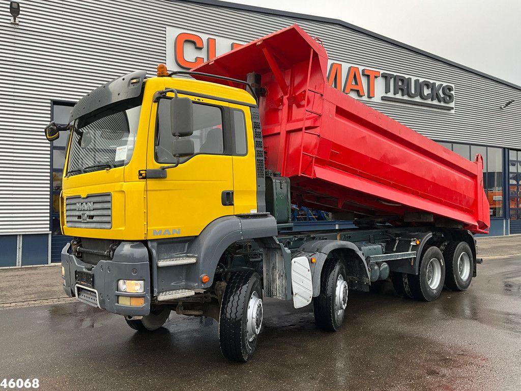 Man TGA 41.440 8x8 Manual Full steel suspension