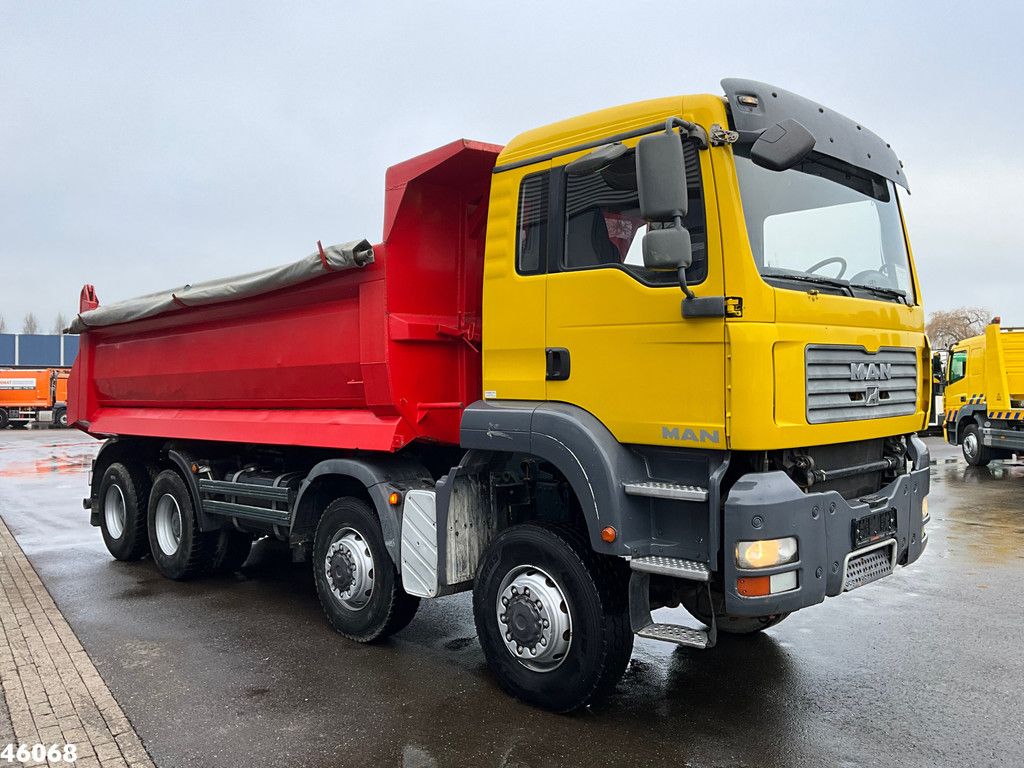 Man TGA 41.440 8x8 Manual Full steel suspension