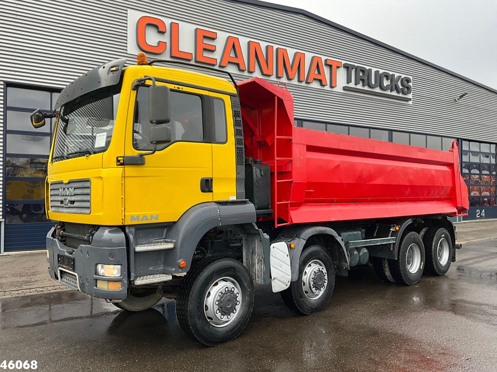 Man TGA 41.440 8x8 Manual Full steel suspension