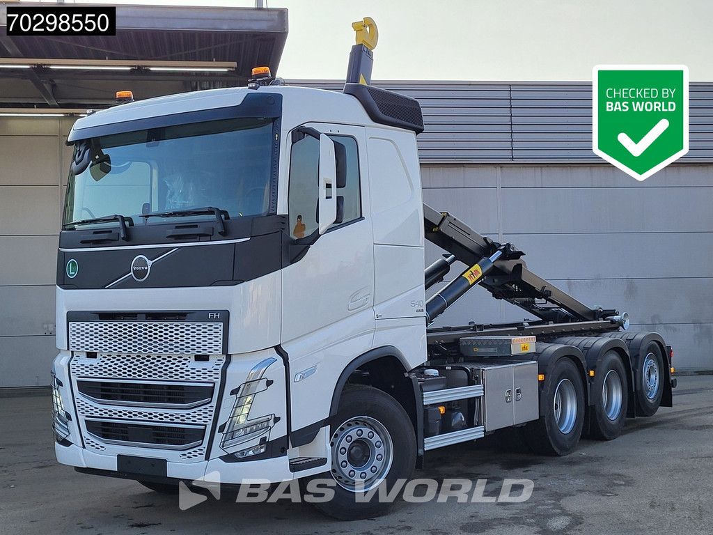 Volvo FH 540 8X4 NEW! HYVA 30-62 Heavy-Duty Lift-Steering Axle VEB+ Euro 6