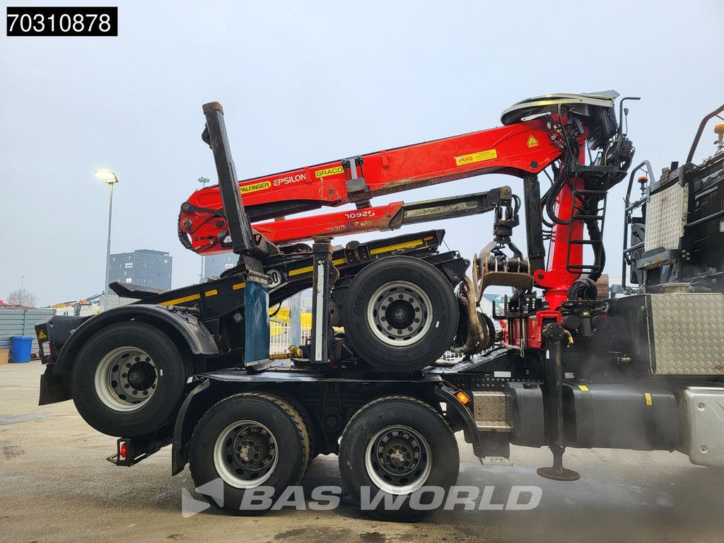Renault K K 520 6X6 Palfinger S260L87 Holz Crane wood truck 6x6 Big-Axle Steelsuspension