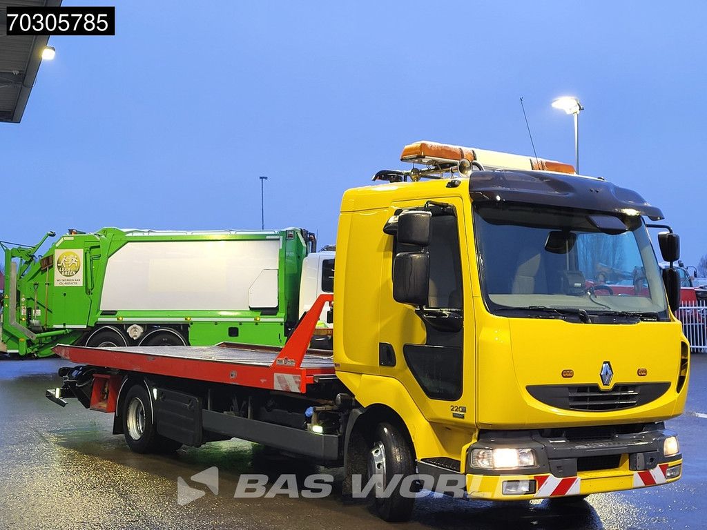 Renault Midlum Midlum 220 4X2 Wilhelm Wellmeyer car transporter Winch Manual Euro 5