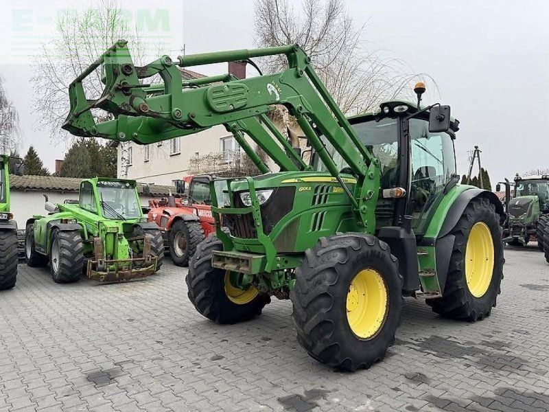 John Deere 6105r + h340