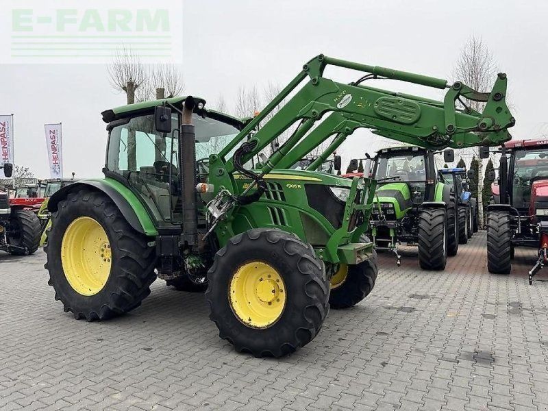 John Deere 6105r + h340