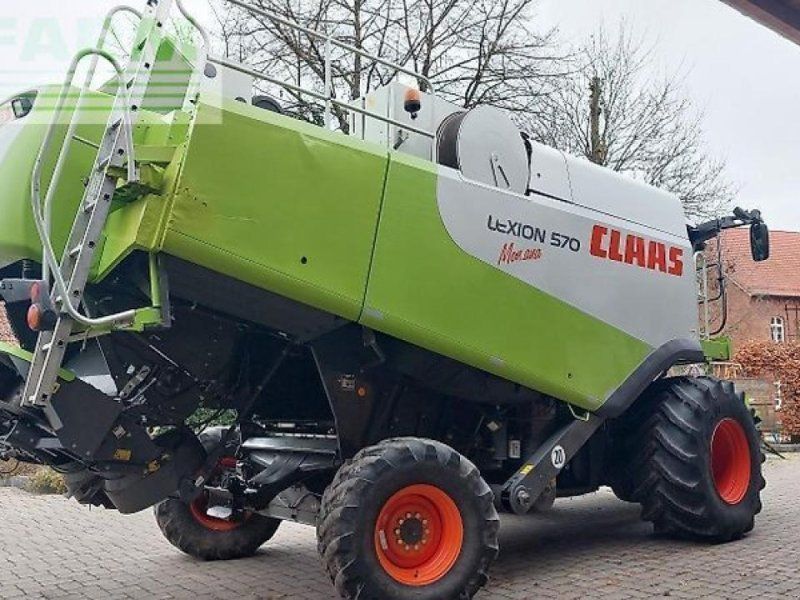 Claas lexion 570 montana, 3d, mit vario 750, laser pilot