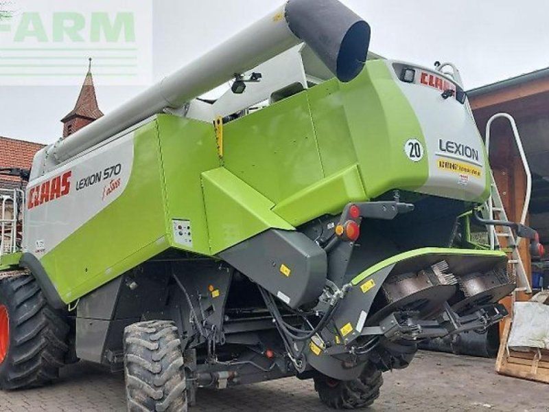 Claas lexion 570 montana, 3d, mit vario 750, laser pilot
