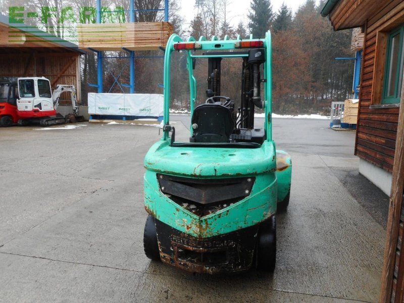 Mitsubishi fd30 triplex 4,7m + ss + zwillingsreifen