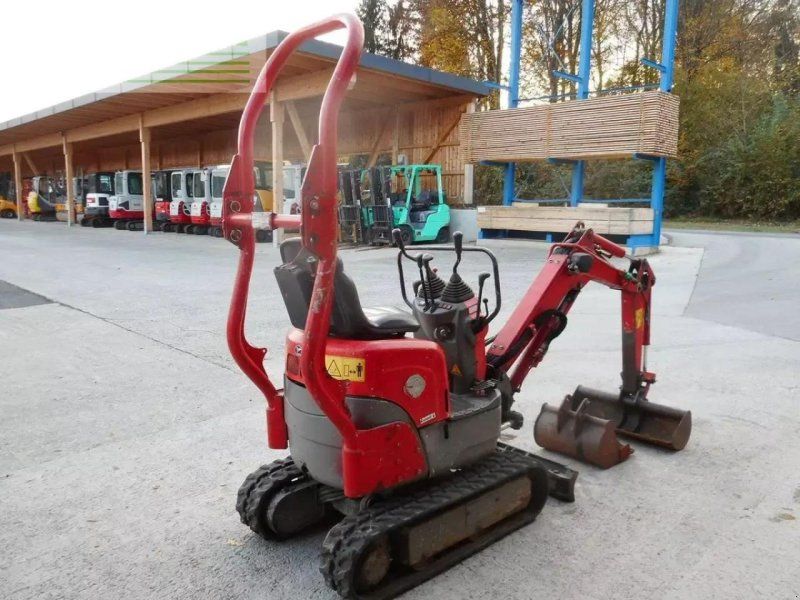 Yanmar sv08 ( 1.035kg ) verstellfahrwerk + 2 löffel
