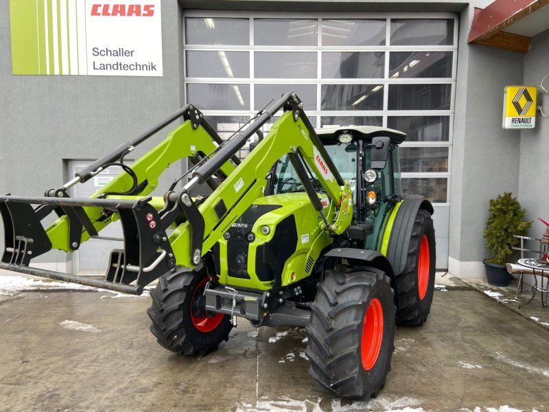 Claas ELIOS 210 Classic mit Frontlader FL40e, Beifahrersitz tional