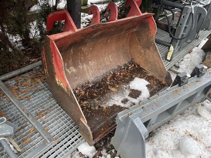 Erdschaufel ohne Zähne 1050mm Weidemann MV