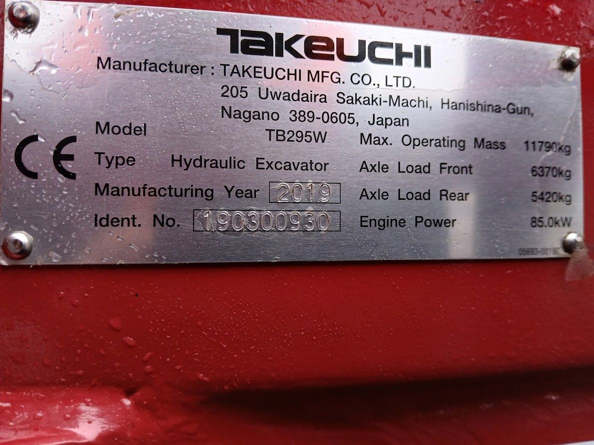 Takeuchi TB295W