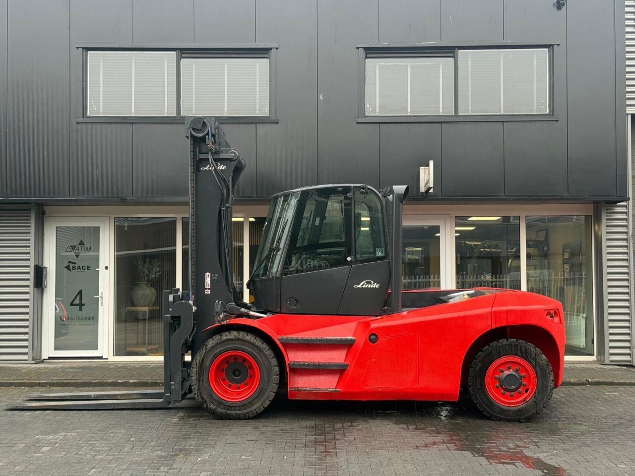 Heftruck linde H180 bj 2007