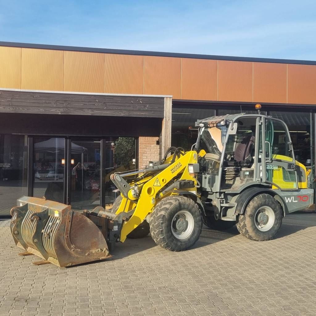 Wacker Neuson Voorzien van Laserbord WL 70