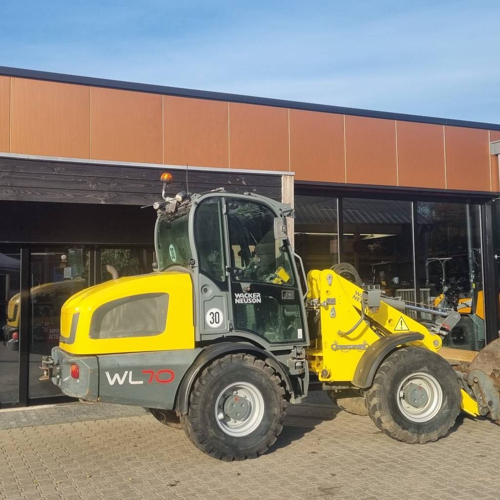 Wacker Neuson Voorzien van Laserbord WL 70
