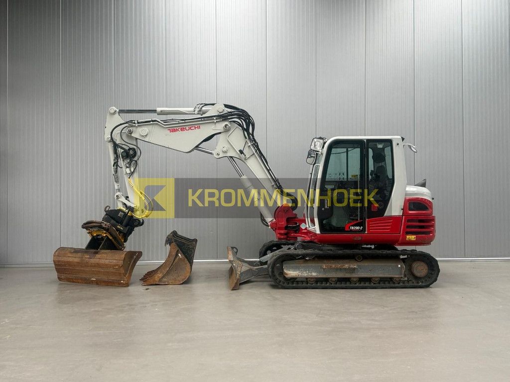 Takeuchi TB 290 Engcon Tilt Rotator KH9700