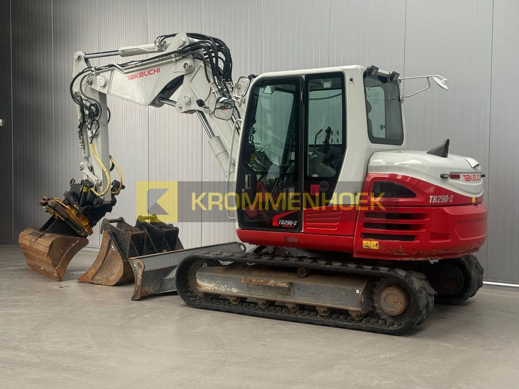 Takeuchi TB 290 Engcon Tilt Rotator KH9700